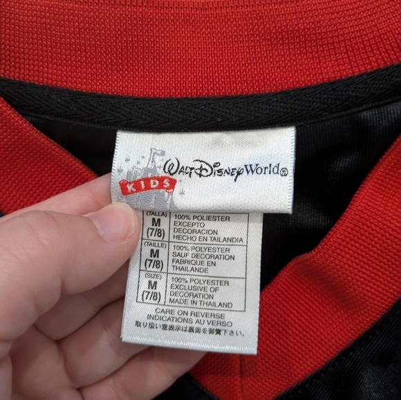 Disney Y2K Pirates Of The Caribbean Jersey Shirt - Picture 3 of 5